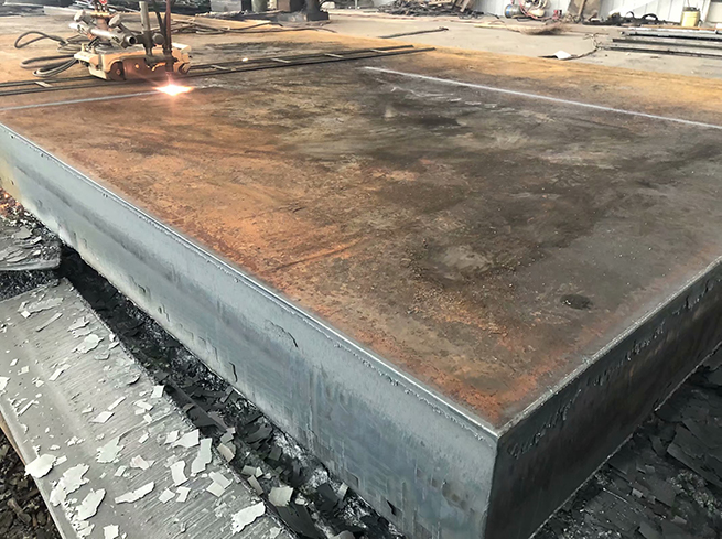 Carbon steel plate